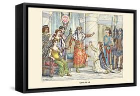 King Lear-H. Sidney-Framed Stretched Canvas