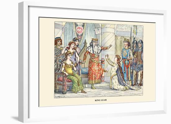 King Lear-H. Sidney-Framed Art Print