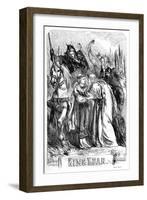 King Lear-John Gilbert-Framed Giclee Print