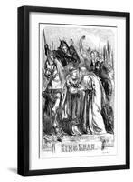 King Lear-John Gilbert-Framed Giclee Print