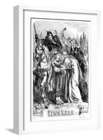 King Lear-John Gilbert-Framed Giclee Print