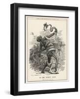 King Leopold II King of the Belgians Crushes the Belgian Congo. in the Rubber Coils-Linley Sambourne-Framed Photographic Print