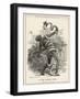 King Leopold II King of the Belgians Crushes the Belgian Congo. in the Rubber Coils-Linley Sambourne-Framed Photographic Print