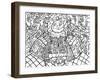 King Line Art-Oxana Zaika-Framed Giclee Print