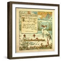 King Log and King's Stork-null-Framed Giclee Print