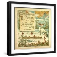 King Log and King's Stork-null-Framed Giclee Print