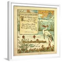 King Log and King's Stork-null-Framed Giclee Print