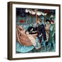 King Louis Ix Of France-null-Framed Giclee Print