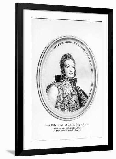 King Louis Philippe of France-Francois Pascal Simon Gerard-Framed Giclee Print