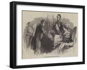 King Louis Philippe's Reception of Richard Cobden-null-Framed Giclee Print