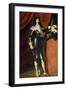 King Louis XIII in Armor, Ca. 1635-null-Framed Art Print