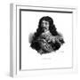 King Louis XIII of France, (c1820s)-Maurin-Framed Giclee Print