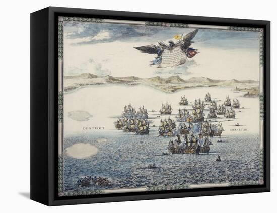 King Louis XIV of France's Fleet-null-Framed Stretched Canvas