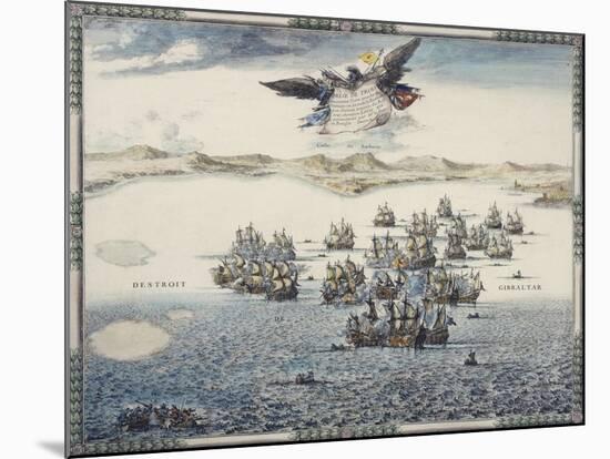 King Louis XIV of France's Fleet-null-Mounted Giclee Print