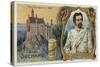 King Ludwig II of Bavaria, and Neuschwanstein Castle-null-Stretched Canvas
