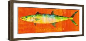 King Mackerel-John Golden-Framed Art Print