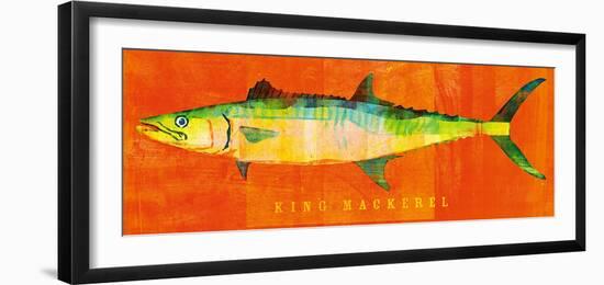 King Mackerel-John Golden-Framed Art Print