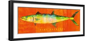 King Mackerel-John Golden-Framed Art Print