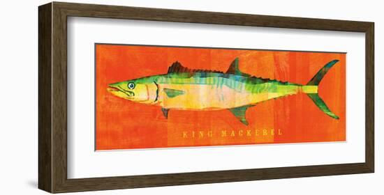 King Mackerel-John Golden-Framed Art Print