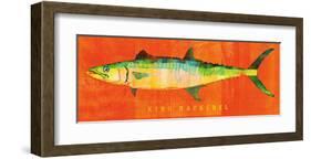 King Mackerel-John Golden-Framed Art Print