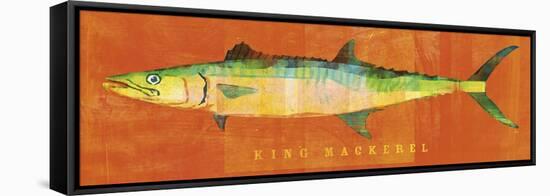 King Mackerel-John W Golden-Framed Stretched Canvas