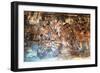 King Mahajanaka Listening to Queen Vivali, Ajanta Cave Fresco, India, 1st-5th Century Ad-null-Framed Giclee Print