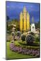 King Mengrai Monument at Night, Chiang Rai, Northern Thailand, Thailand, Southeast Asia, Asia-Stuart Black-Mounted Photographic Print