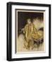 King Midas, Turns to Gold-Arthur Rackham-Framed Art Print