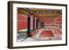 King Minos's Throne Room, Knossos, Crete-null-Framed Giclee Print