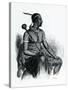 King Moshoeshoe I (C.1786-1870) 1833-null-Stretched Canvas