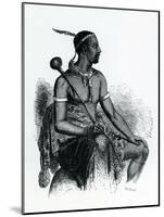 King Moshoeshoe I (C.1786-1870) 1833-null-Mounted Giclee Print