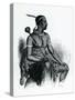 King Moshoeshoe I (C.1786-1870) 1833-null-Stretched Canvas