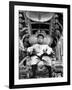 King Norodom Sihanouk of Cambodia Sitting in His Throne Wearing "Sampots", Sarong Style Pants-Howard Sochurek-Framed Premium Photographic Print