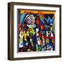 King of Birds-Martin Kalhoej-Framed Art Print