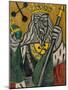 King of Clubs, 1915-Olga Vladimirovna Rozanova-Mounted Giclee Print