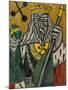 King of Clubs, 1915-Olga Vladimirovna Rozanova-Mounted Giclee Print