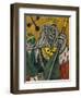 King of Clubs, 1915-Olga Vladimirovna Rozanova-Framed Giclee Print