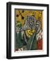 King of Clubs, 1915-Olga Vladimirovna Rozanova-Framed Giclee Print