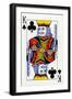 King of Clubs from a deck of Goodall & Son Ltd. playing cards, c1940-Unknown-Framed Giclee Print