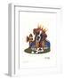 King of Clubs-Jenny Newland-Framed Giclee Print