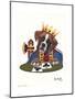 King of Clubs-Jenny Newland-Mounted Giclee Print