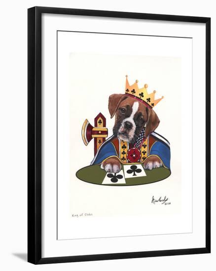 King of Clubs-Jenny Newland-Framed Giclee Print