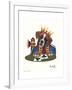 King of Clubs-Jenny Newland-Framed Giclee Print