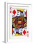 King of Diamonds from a deck of Goodall & Son Ltd. playing cards, c1940-Unknown-Framed Giclee Print