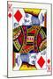 King of Diamonds from a deck of Goodall & Son Ltd. playing cards, c1940-Unknown-Mounted Giclee Print