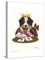 King of Diamonds-Jenny Newland-Stretched Canvas