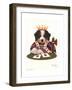 King of Diamonds-Jenny Newland-Framed Giclee Print