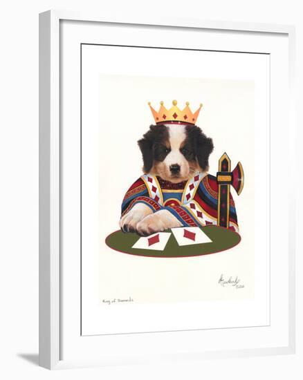 King of Diamonds-Jenny Newland-Framed Giclee Print