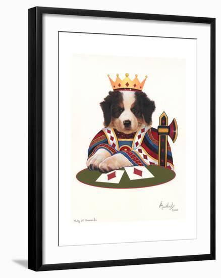 King of Diamonds-Jenny Newland-Framed Giclee Print