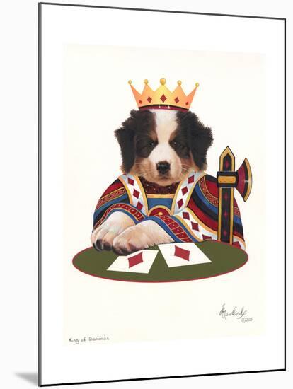 King of Diamonds-Jenny Newland-Mounted Giclee Print